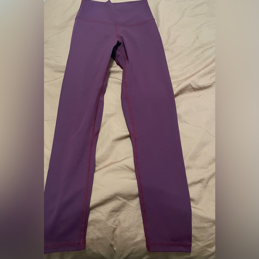 Burgundy Leggings